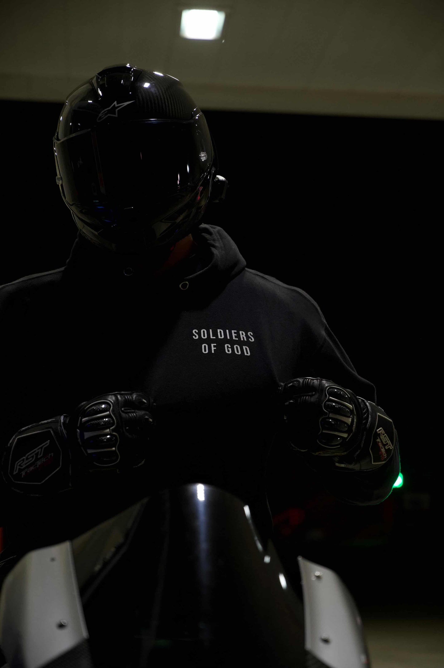 2 Timothy 2:3 Fireblade Hoodie Black