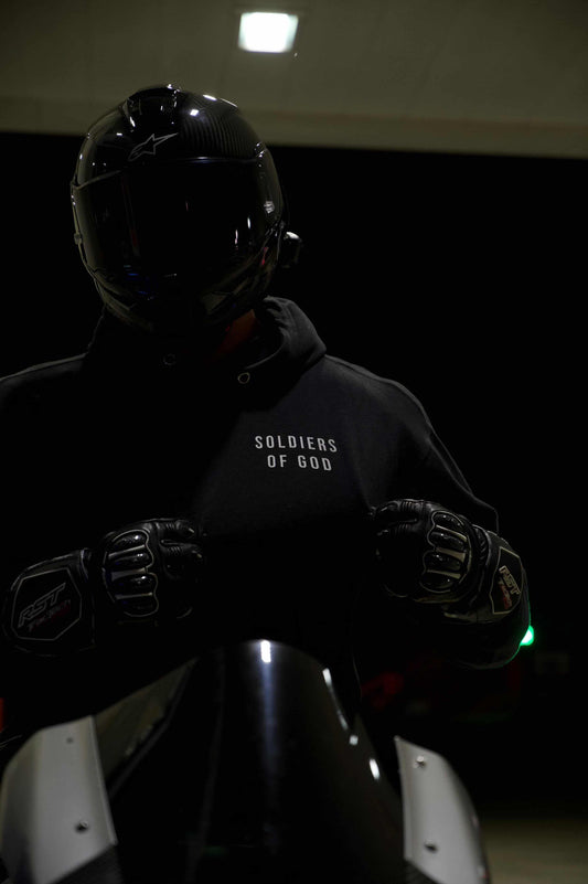 2 Timothy 2:3 Fireblade Hoodie Black