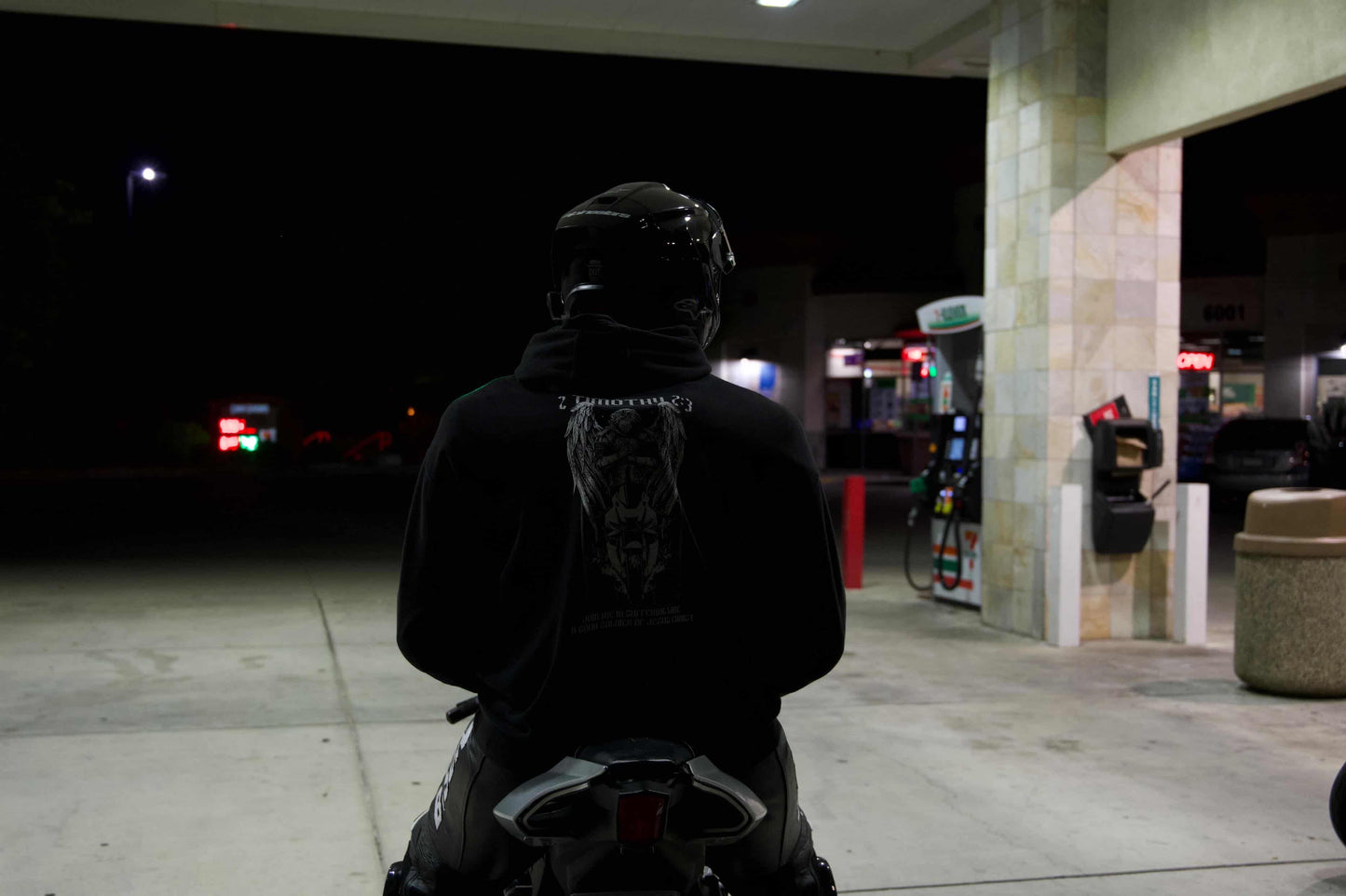 2 Timothy 2:3 Fireblade Hoodie Black